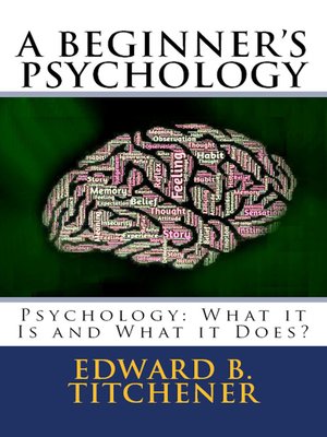 cover image of A Beginner's Psychology